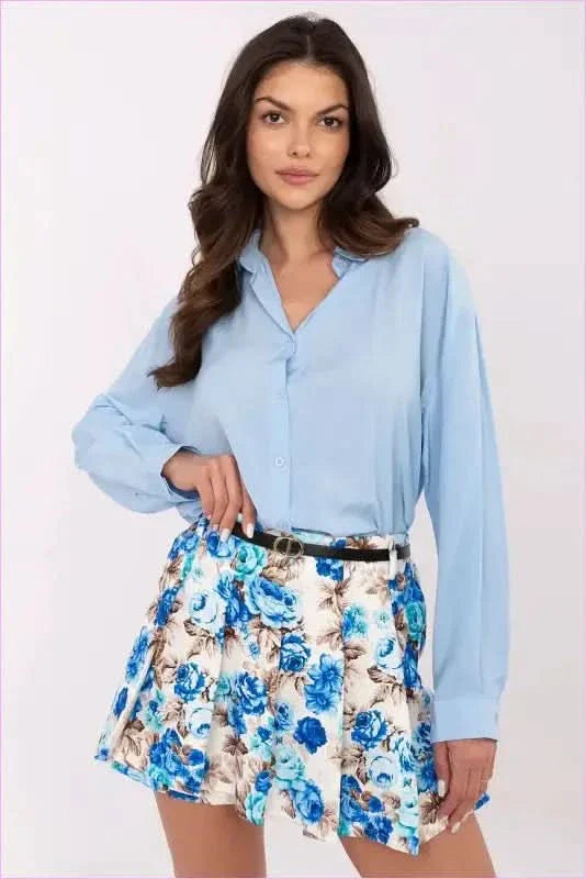 Floral Skirt Shorts Fashion Style