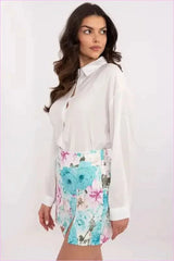 Floral Skorts Unique Style Fashion