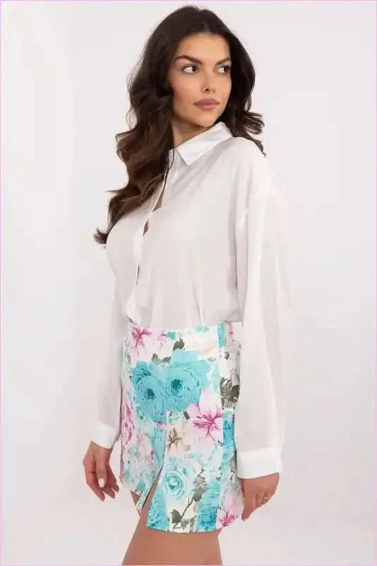 Floral Skorts Unique Style Fashion
