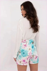 Floral Skorts Unique Style Fashion