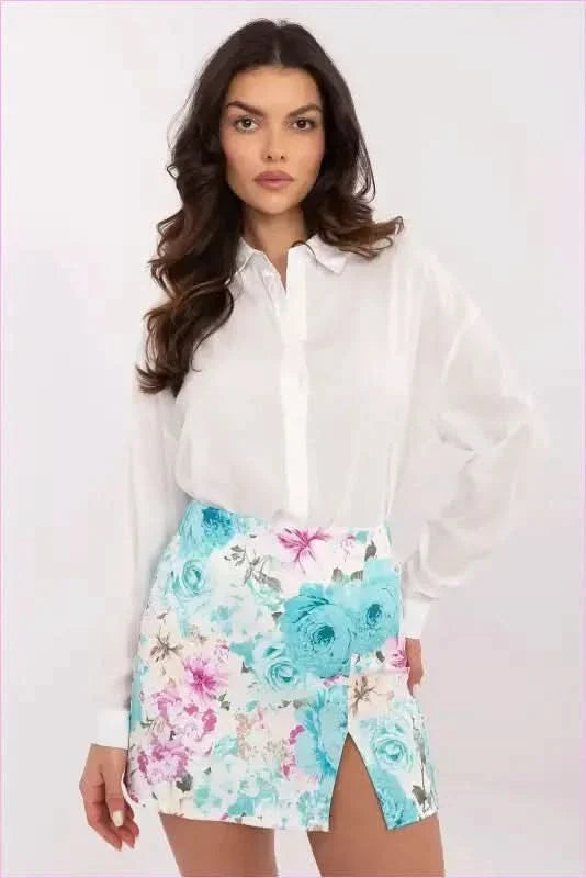 Floral Skorts Unique Style Fashion