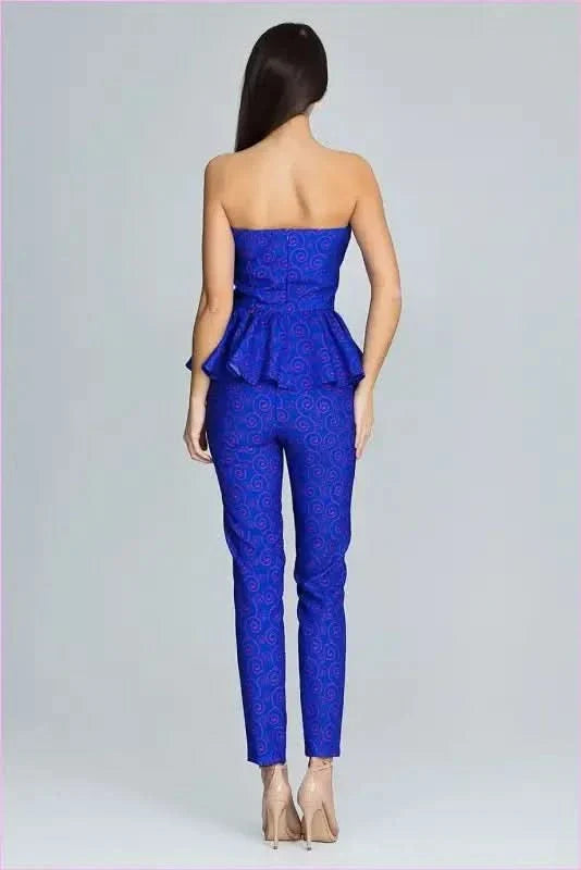 Frilled Corset Trousers Unique Style Fashion