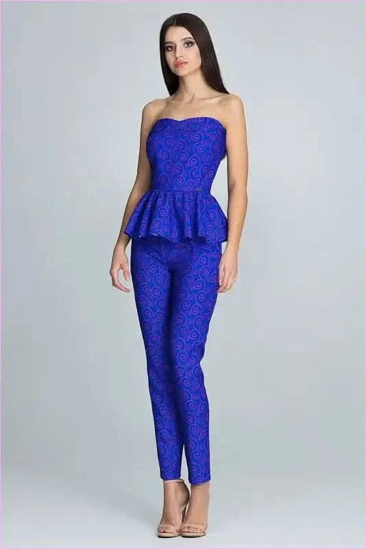 Frilled Corset Trousers Unique Style Fashion