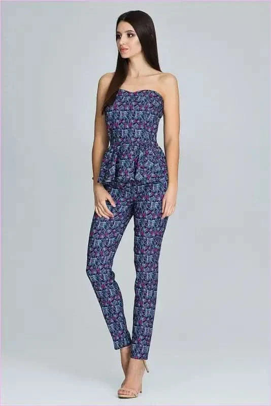 Frilled Corset Trousers Unique Style Fashion
