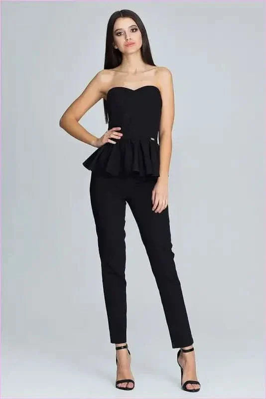 Frilled Corset Trousers Unique Style Fashion