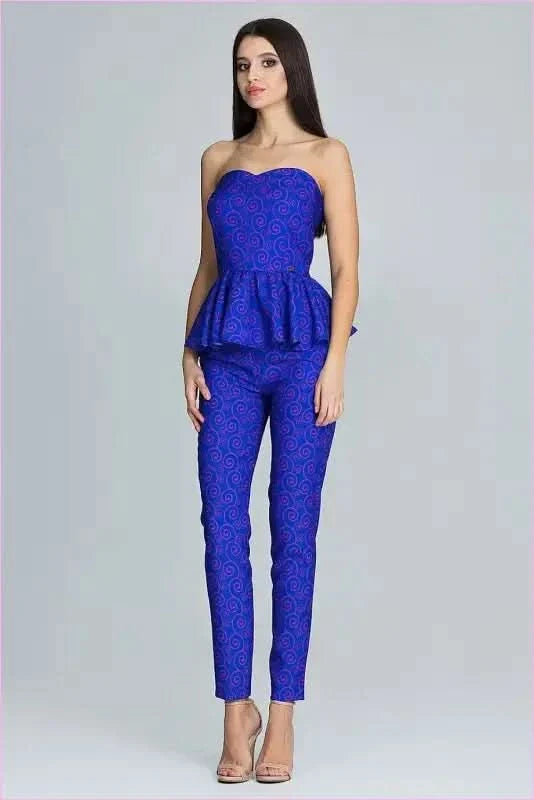Frilled Corset Trousers Unique Style Fashion