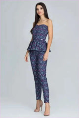 Frilled Corset Trousers Unique Style Fashion