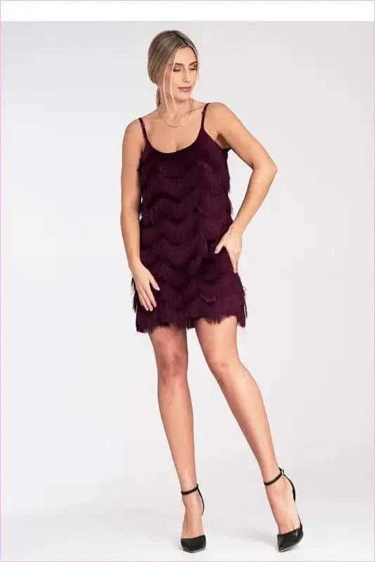 Fringed Maxi Dress Unique Summer Style Fashion