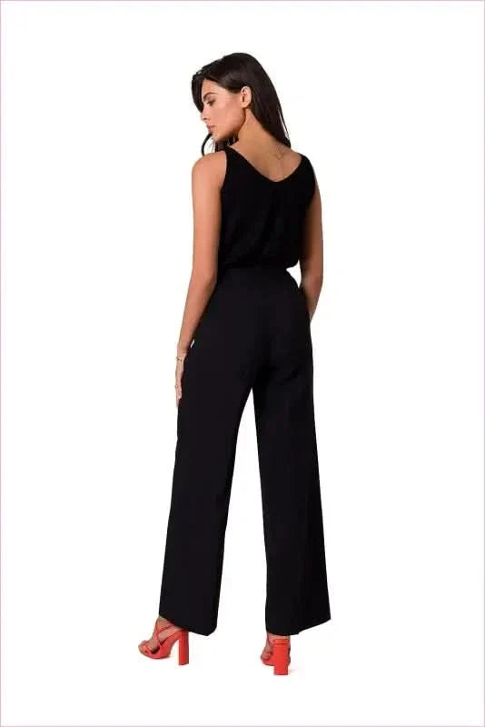 Gold Button Unique Style Pants