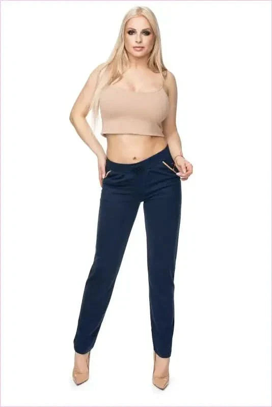 Gold Piping Trousers Unique Style Fashion