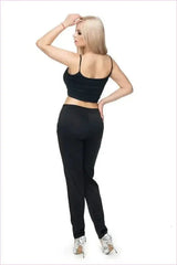 Gold Piping Trousers Unique Style Fashion