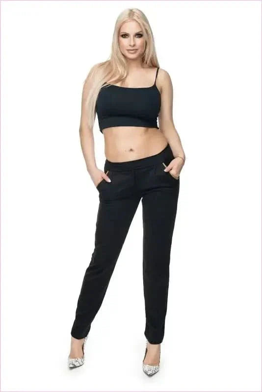 Gold Piping Trousers Unique Style Fashion