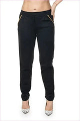 Gold Piping Trousers Unique Style Fashion