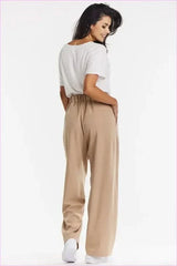Gray Wide-leg Pants Fashion Style