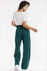 Gray Wide-leg Pants Fashion Style