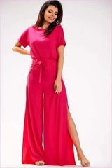 Grecian Style Viscose Pants Unique Polish Fashion