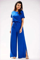 Grecian Style Viscose Pants Unique Polish Fashion