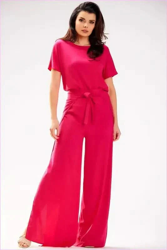 Grecian Style Viscose Pants Unique Polish Fashion