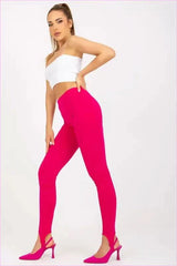 Green High Waist Leggings Unique Style Fashion