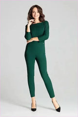 Grey Kimono Sleeve Jumpsuit Unique Style Fashion