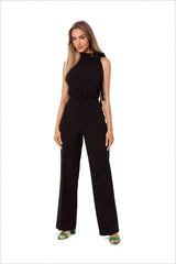 Halter Neck Pantsuit Unique Fashion Style