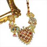 Heavy Bling Statement Luxury Drag Queen Necklace for Fashion Lovers