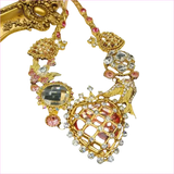 Heavy Bling Statement Luxury Drag Queen Necklace for Fashion Lovers