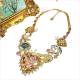 Heavy Bling Statement Luxury Drag Queen Necklace for Fashion Lovers