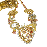 Heavy Bling Statement Luxury Drag Queen Necklace for Fashion Lovers