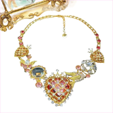 Heavy Bling Statement Luxury Drag Queen Necklace for Fashion Lovers