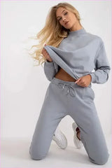 High Rise Drawstring Sweatpants Unique Style