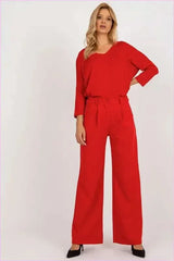 High Rise Fashion Pants Unique Style Trousers Elevated Waist Pants