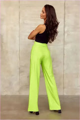 High Rise Wide Leg Fashion Pants