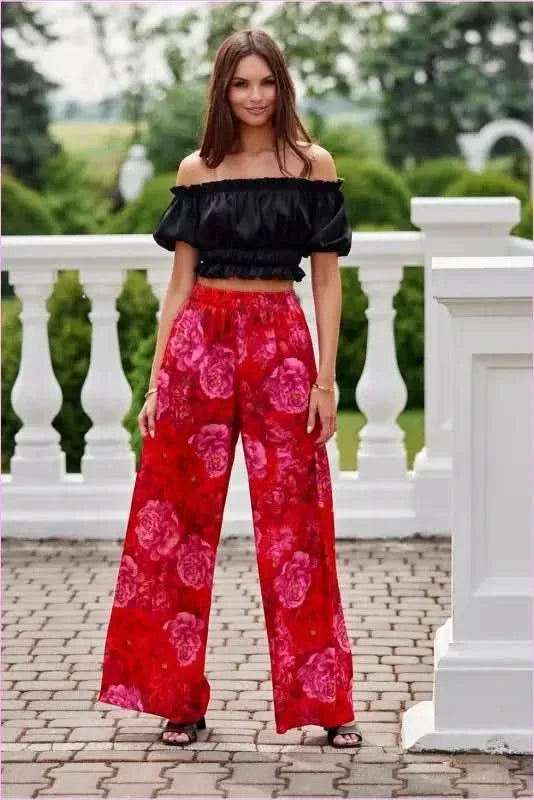 High Waist Capri Pants Fashion