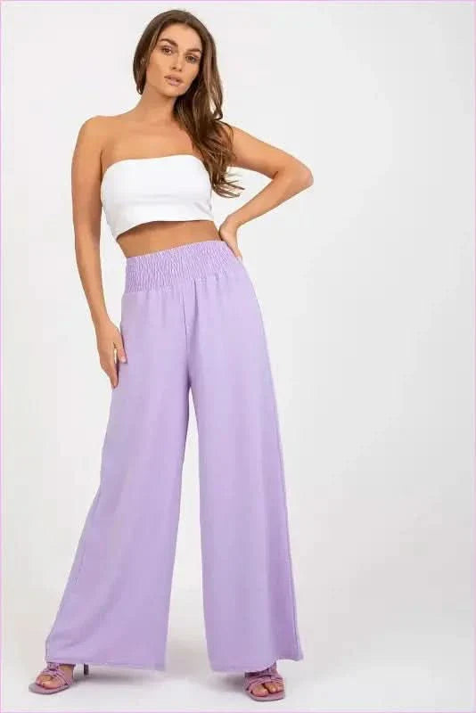 High Waist Crease Pants Unique Style Fashion