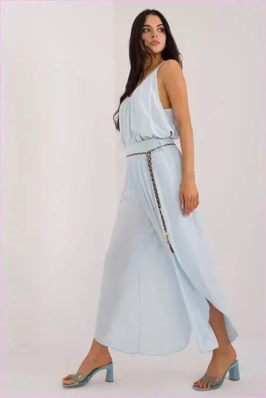 High Waist Fashion Pants Unique Style High Waist Pants Womens Airy Tie Waist Pants
