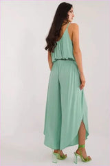 High Waist Fashion Pants Unique Style High Waist Pants Womens Airy Tie Waist Pants