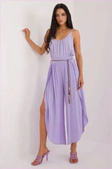 High Waist Fashion Pants Unique Style High Waist Pants Womens Airy Tie Waist Pants