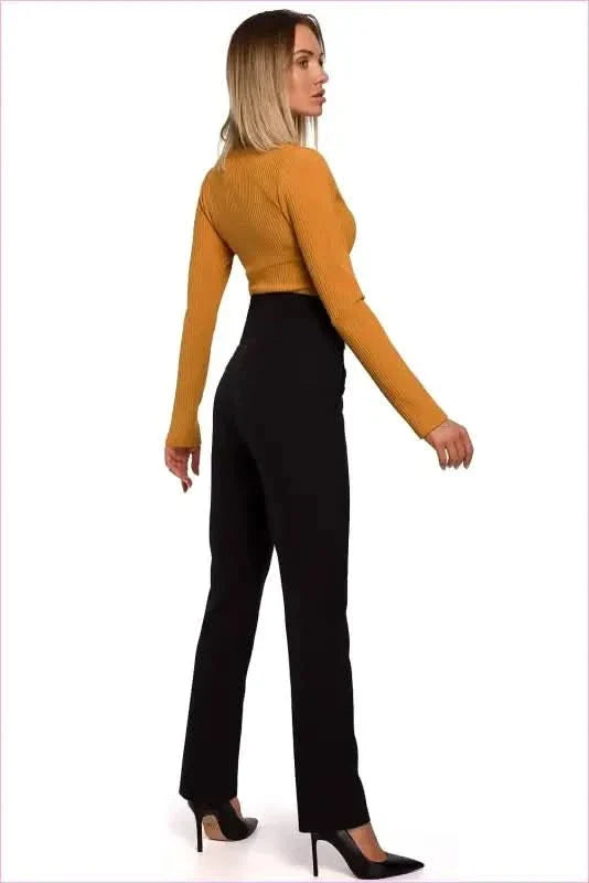 High Waist Fashion Trousers Unique Style