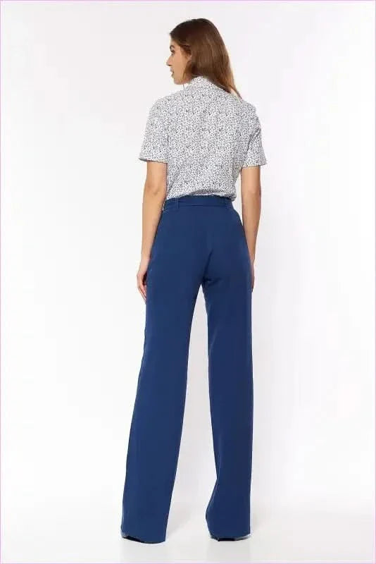 High Waist Flared Pants Unique Style Fashion
