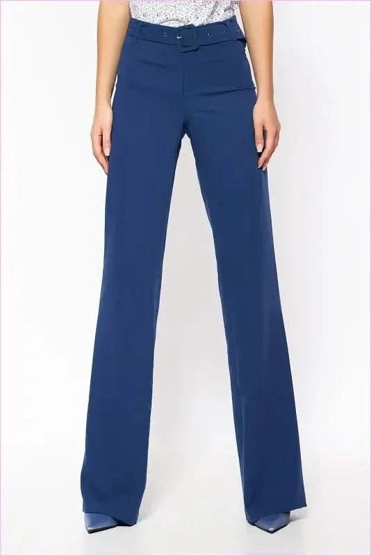 High Waist Flared Pants Unique Style Fashion