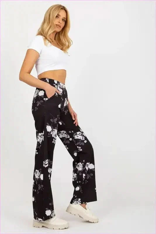 High Waist Wide Leg Pants Fashion Style