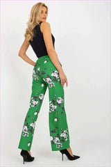 High Waist Wide Leg Pants Fashion Style