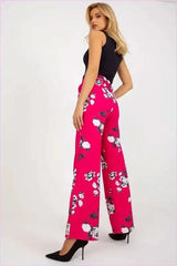 High Waist Wide Leg Pants Fashion Style