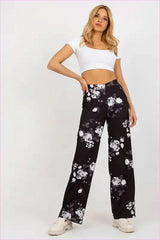 High Waist Wide Leg Pants Fashion Style