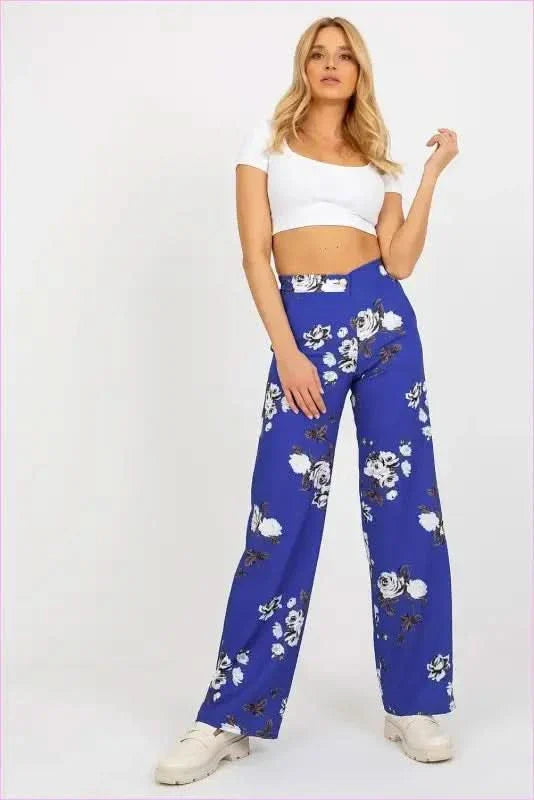 High Waist Wide Leg Pants Fashion Style
