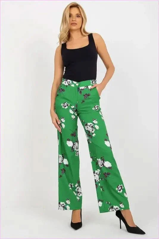 High Waist Wide Leg Pants Fashion Style