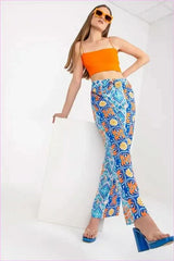 High Waist Wide Leg Pants Women's Fashion