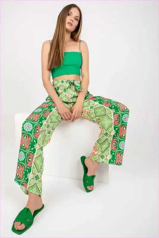 High Waist Wide Leg Pants Women's Fashion