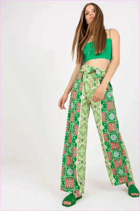 High Waist Wide Leg Pants Women's Fashion